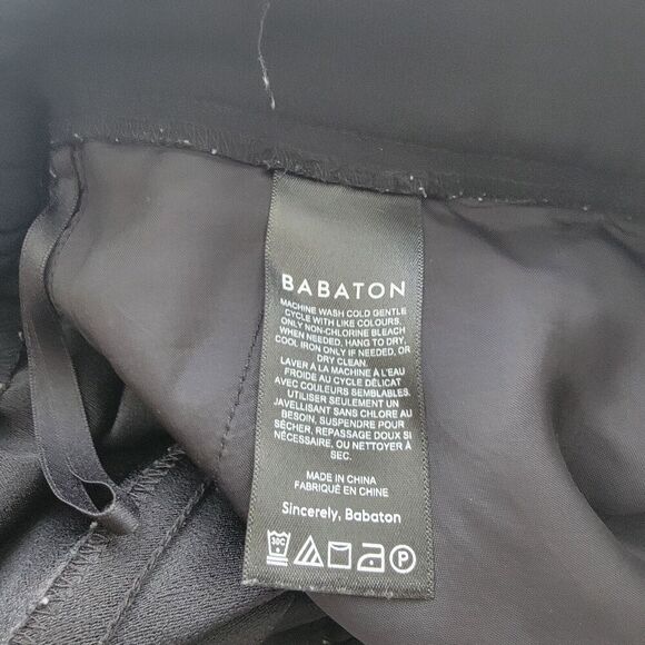 Babaton Ateler Pull-On High Rise Fleece Slim Pant size 2 - Picture 7 of 7